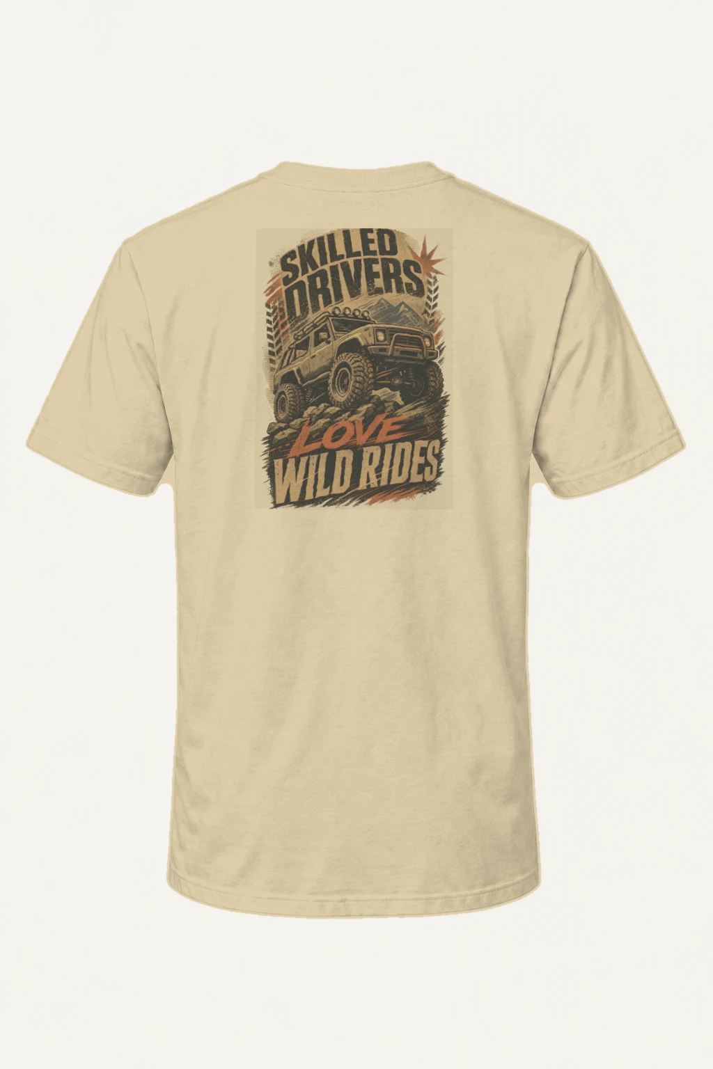 "Wild Rides" Heavyweight Unisex Crewneck T-shirt | Gildan 5000