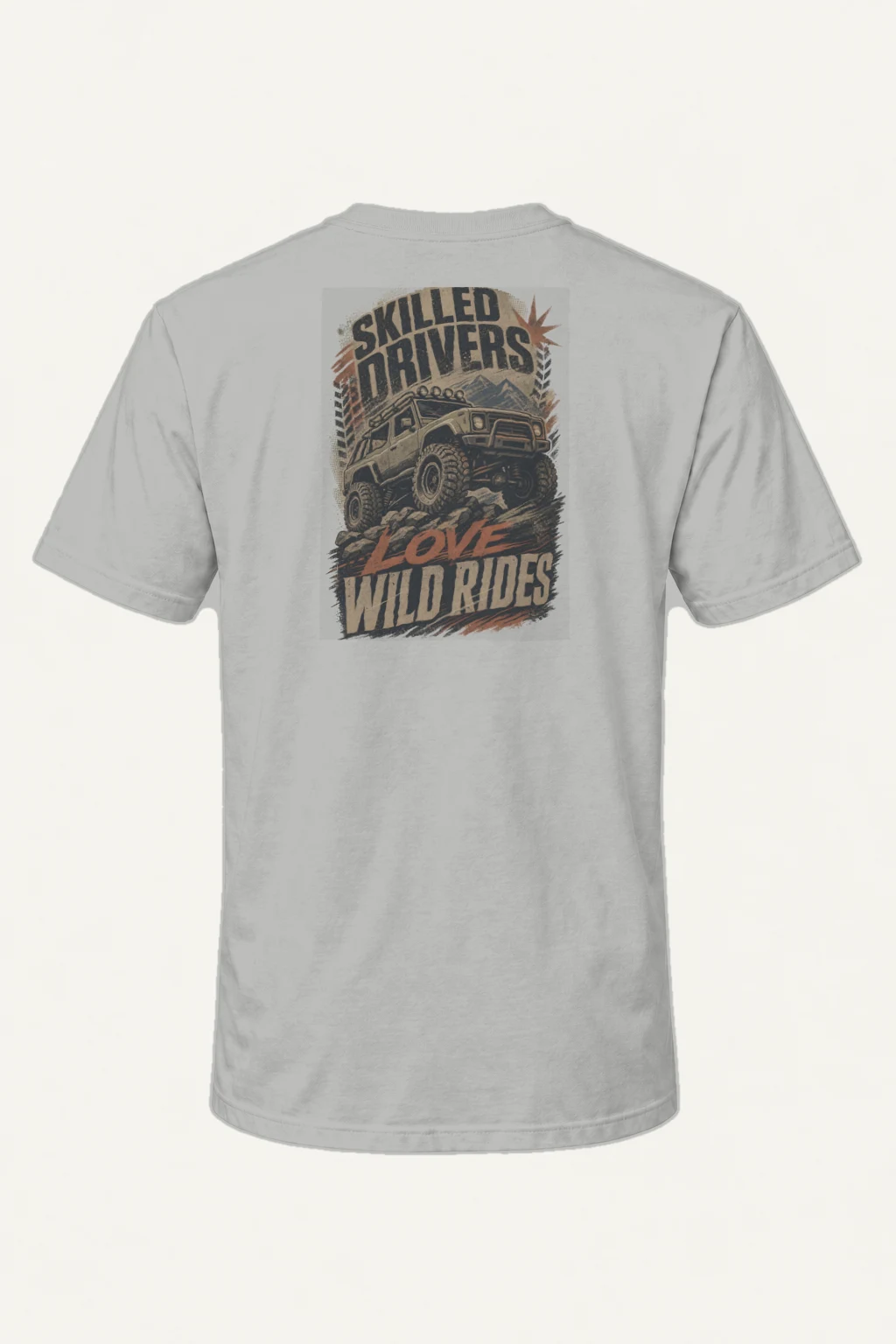 "Wild Rides" Heavyweight Unisex Crewneck T-shirt | Gildan 5000