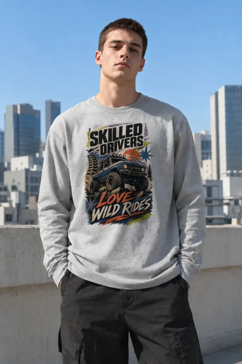 "Wild Rides" Unisex Longsleeve T-shirt | Gildan 2400