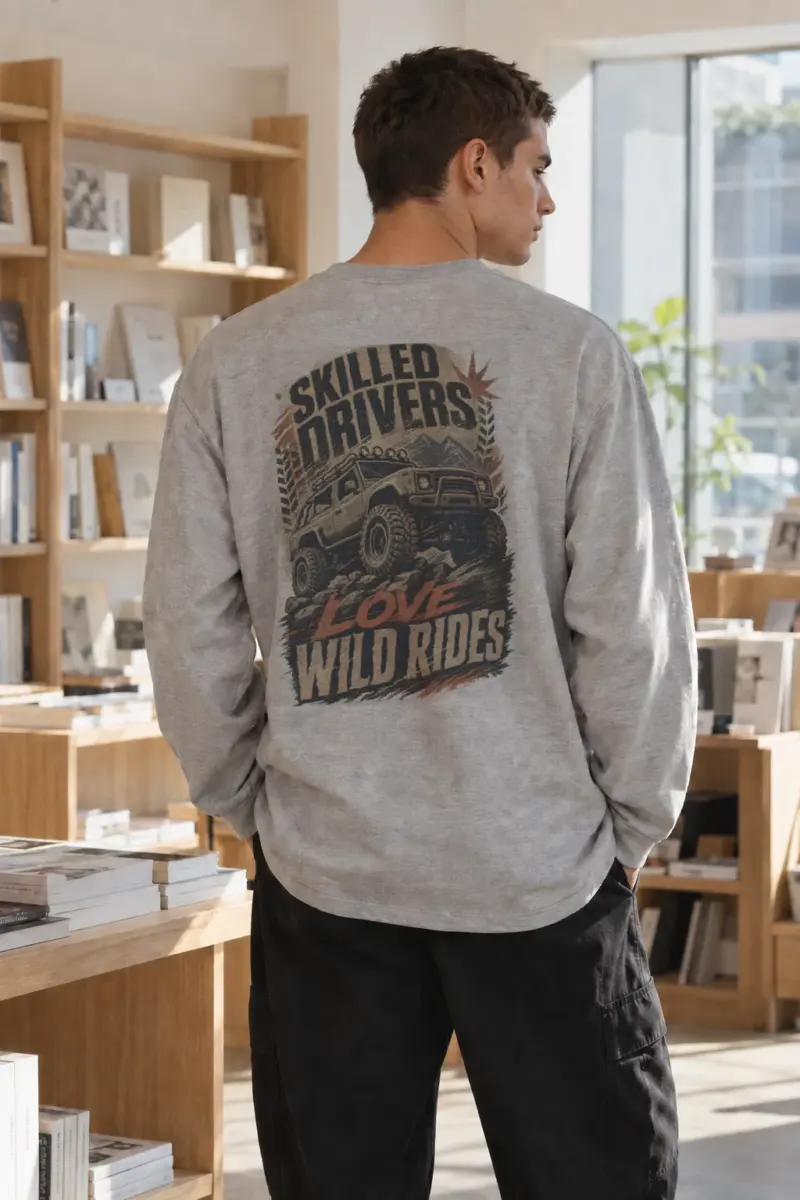 “Wild Rides” Unisex Longsleeve T-shirt | Gildan 2400