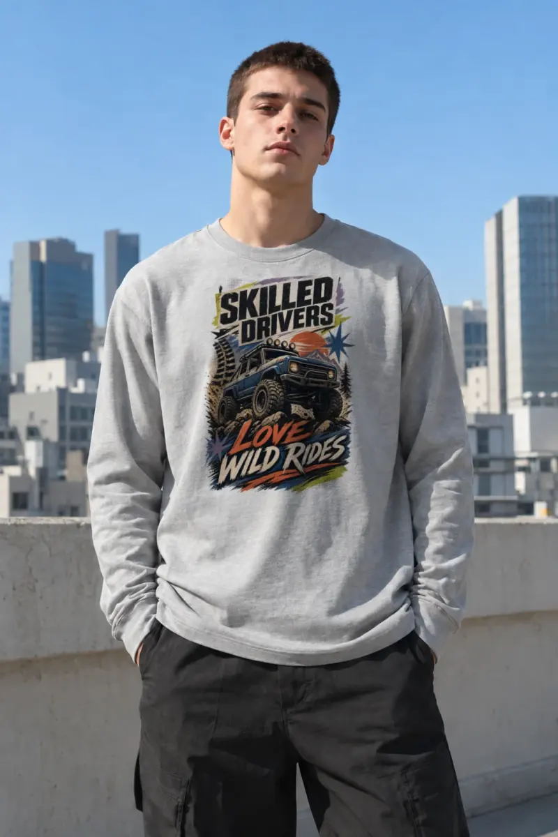 "Wild Rides" Unisex Longsleeve T-shirt | Gildan 2400