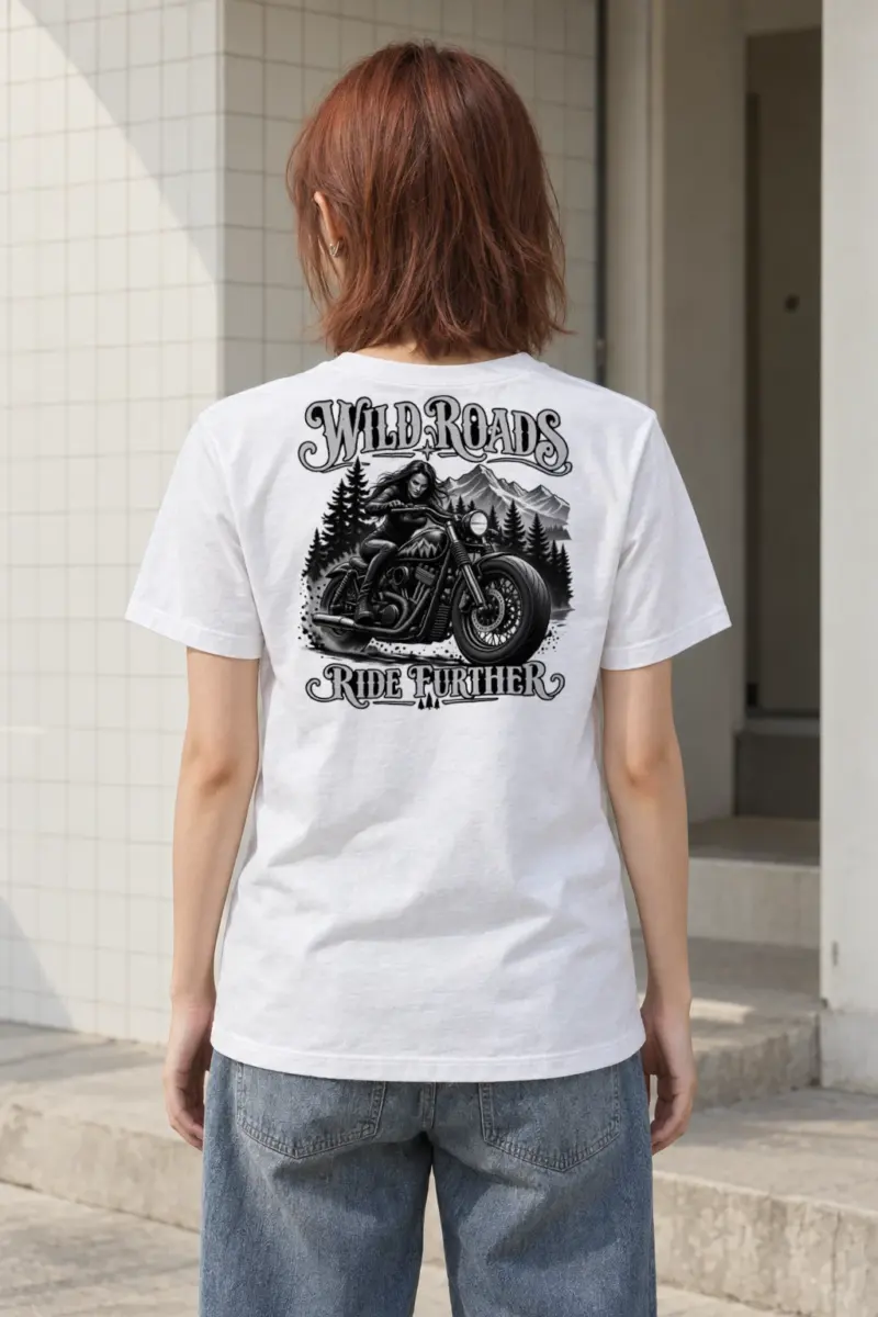 "Wild Roads" Heavyweight Unisex Crewneck T-shirt