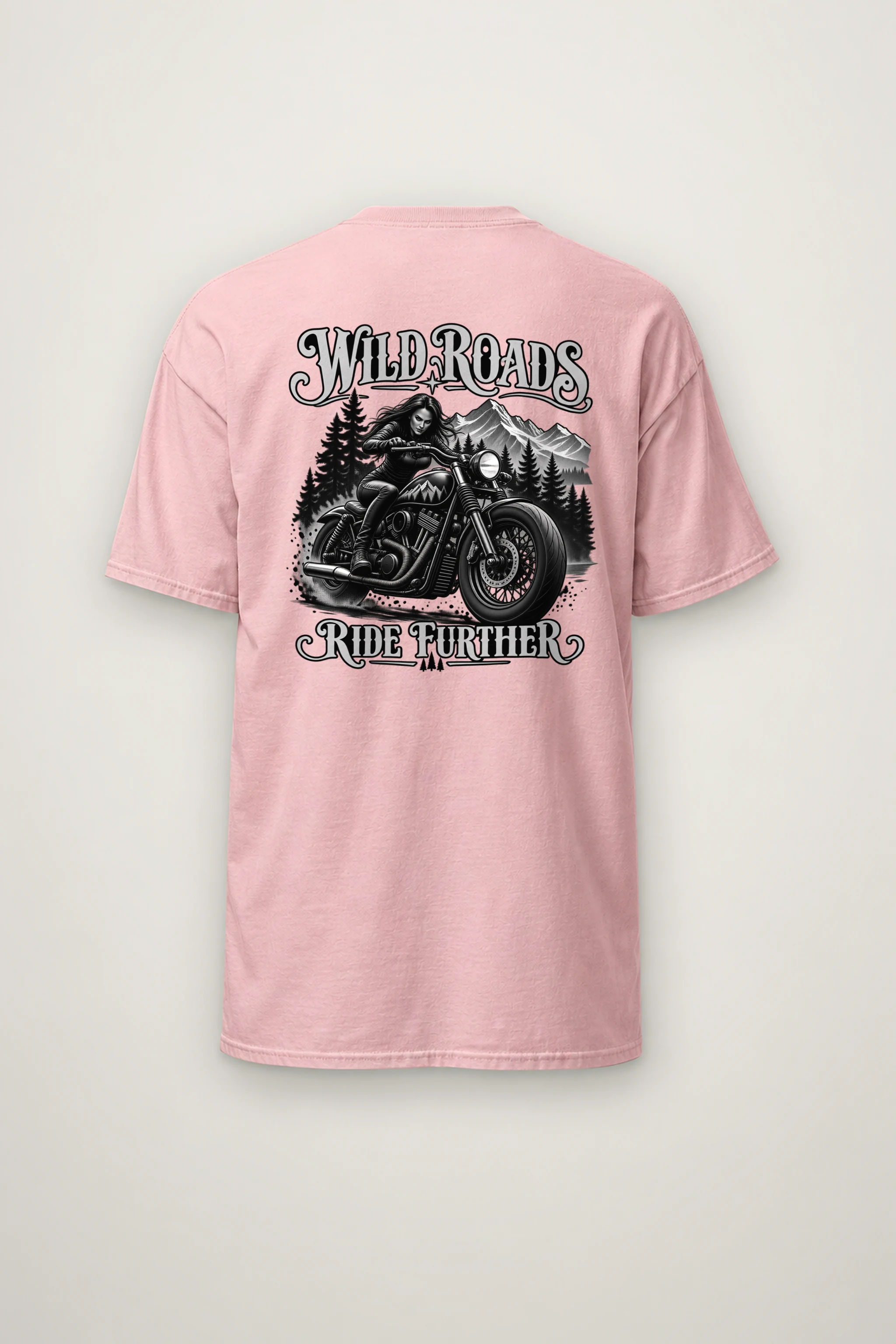 "Wild Roads" Heavyweight Unisex Crewneck T-shirt