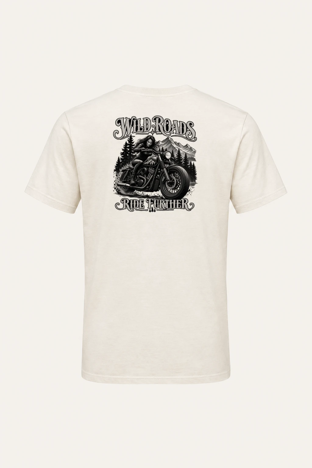 "Wild Roads" Heavyweight Unisex Crewneck T-shirt | Gildan 5000