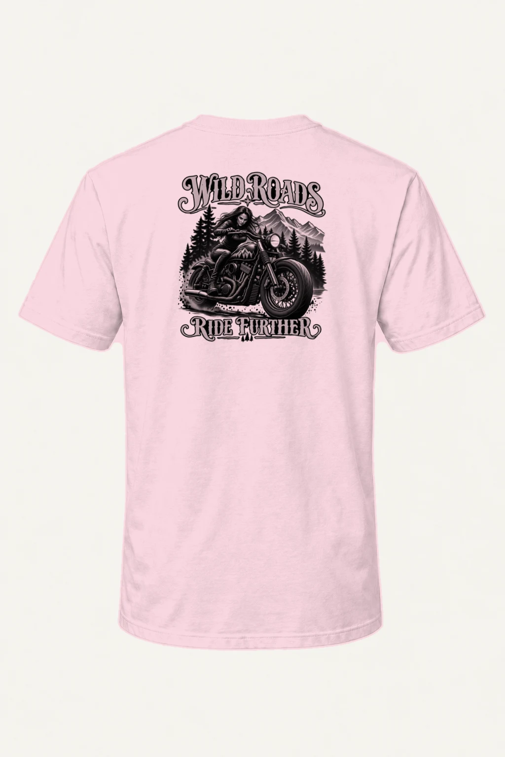 "Wild Roads" Heavyweight Unisex Crewneck T-shirt | Gildan 5000