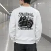 "Wild Roads Ride Further" Heavy Blend Unisex Crewneck Sweatshirt