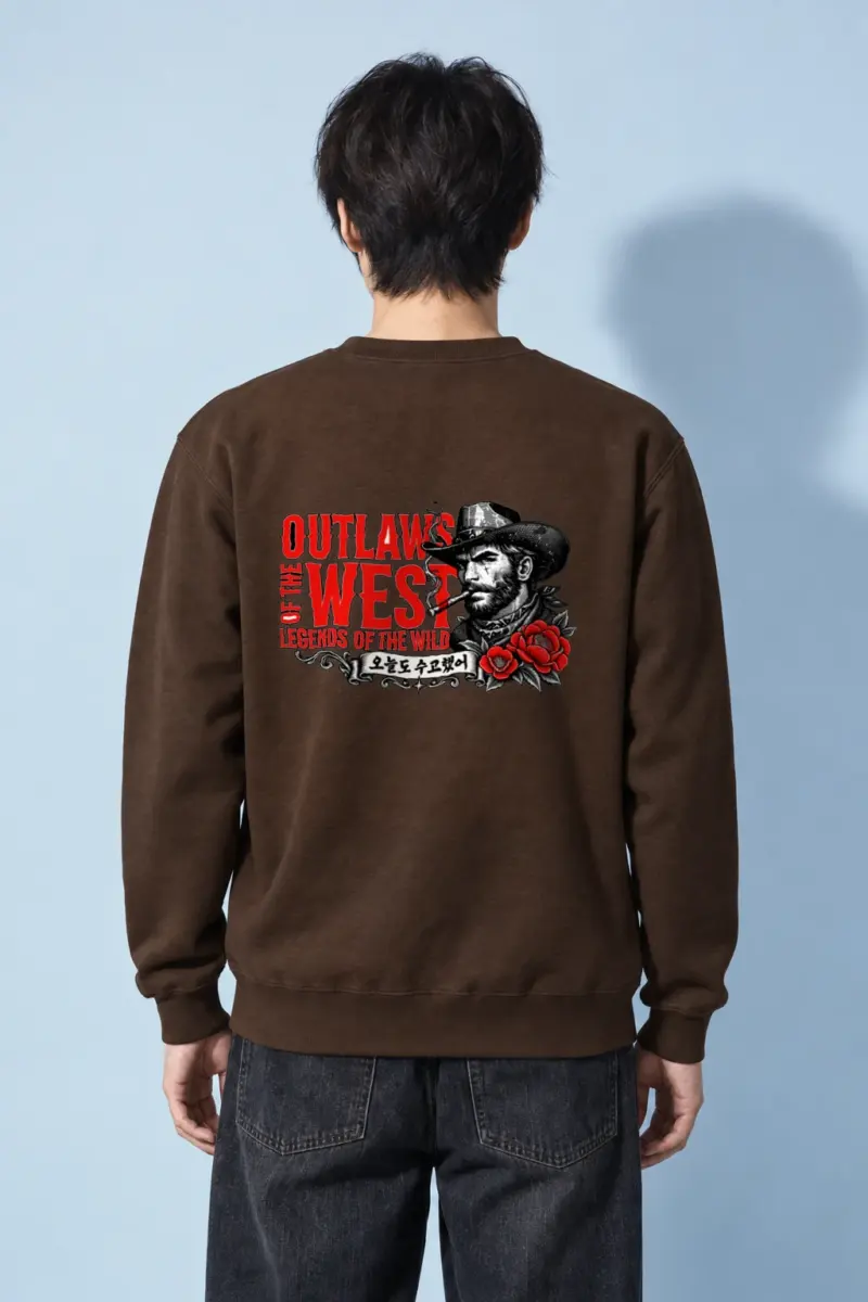 "Wild Rose Drifter" Heavy Blend Unisex Crewneck Sweatshirt | Gildan 18000