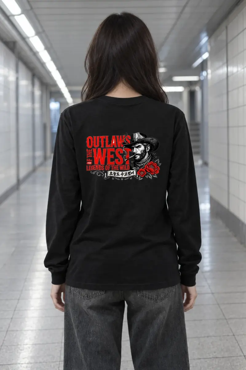 "Wild Rose Drifter" Unisex Longsleeve T-shirt | Gildan 2400