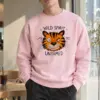 "Wild Spirit Tiger" Heavy Blend Unisex Crewneck Sweatshirt | Gildan 18000