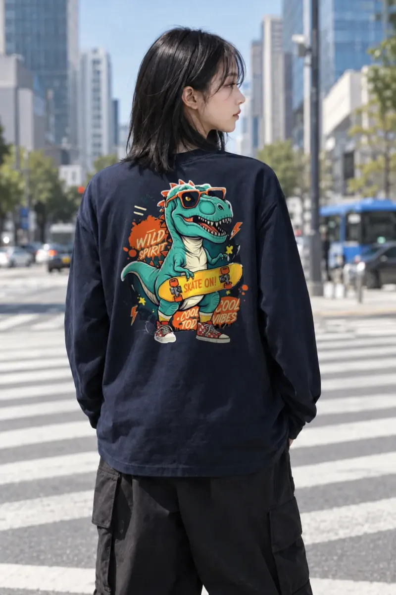 "Wild Spirit" Unisex Longsleeve T-shirt | Gildan 2400
