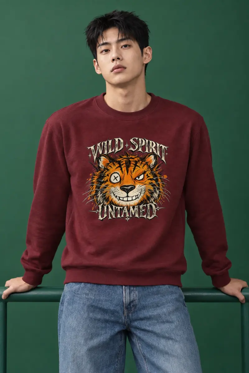 "Wild Spirit Untamed" Heavy Blend Unisex Crewneck Sweatshirt