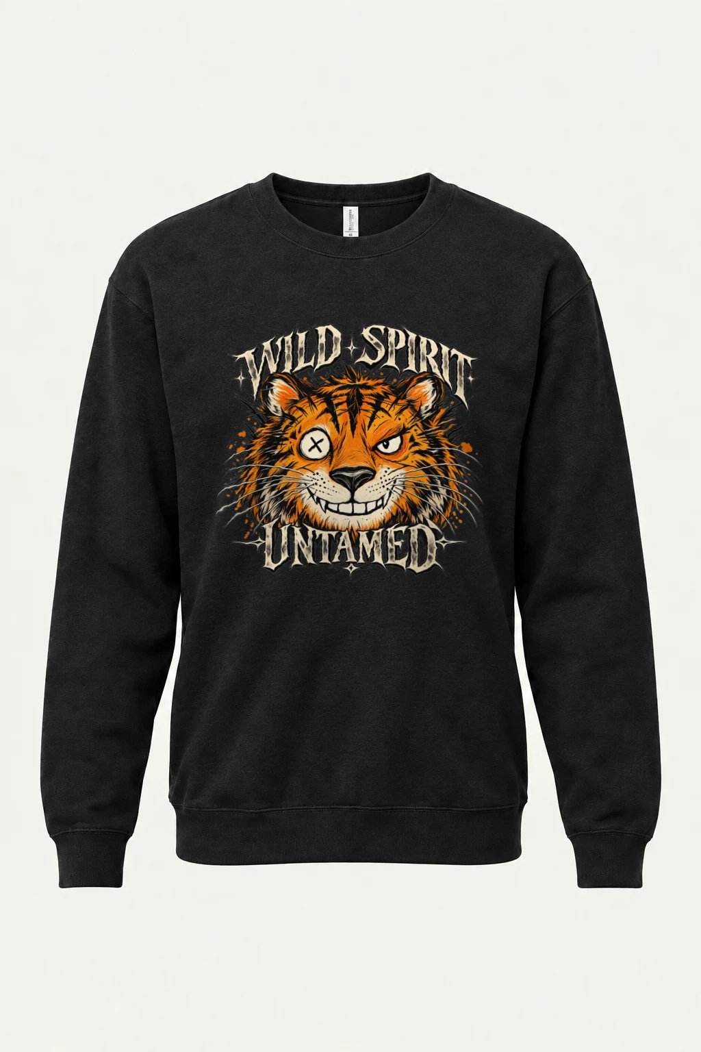 "Wild Spirit Untamed" Heavy Blend Unisex Crewneck Sweatshirt | Gildan 18000