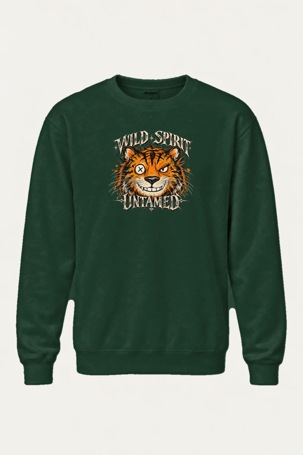 "Wild Spirit Untamed" Heavy Blend Unisex Crewneck Sweatshirt | Gildan 18000
