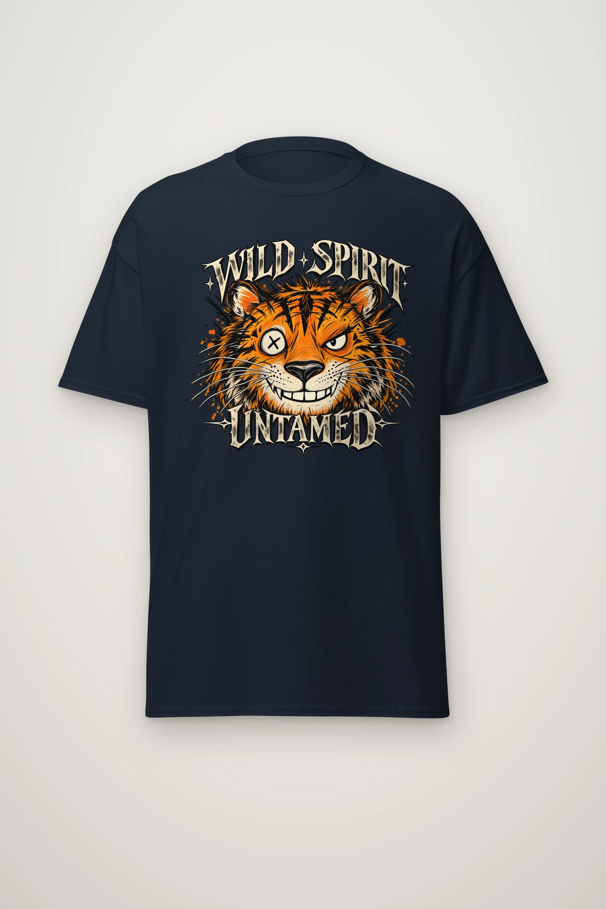 "Wild Spirit Untamed" Heavyweight Unisex Crewneck T-shirt