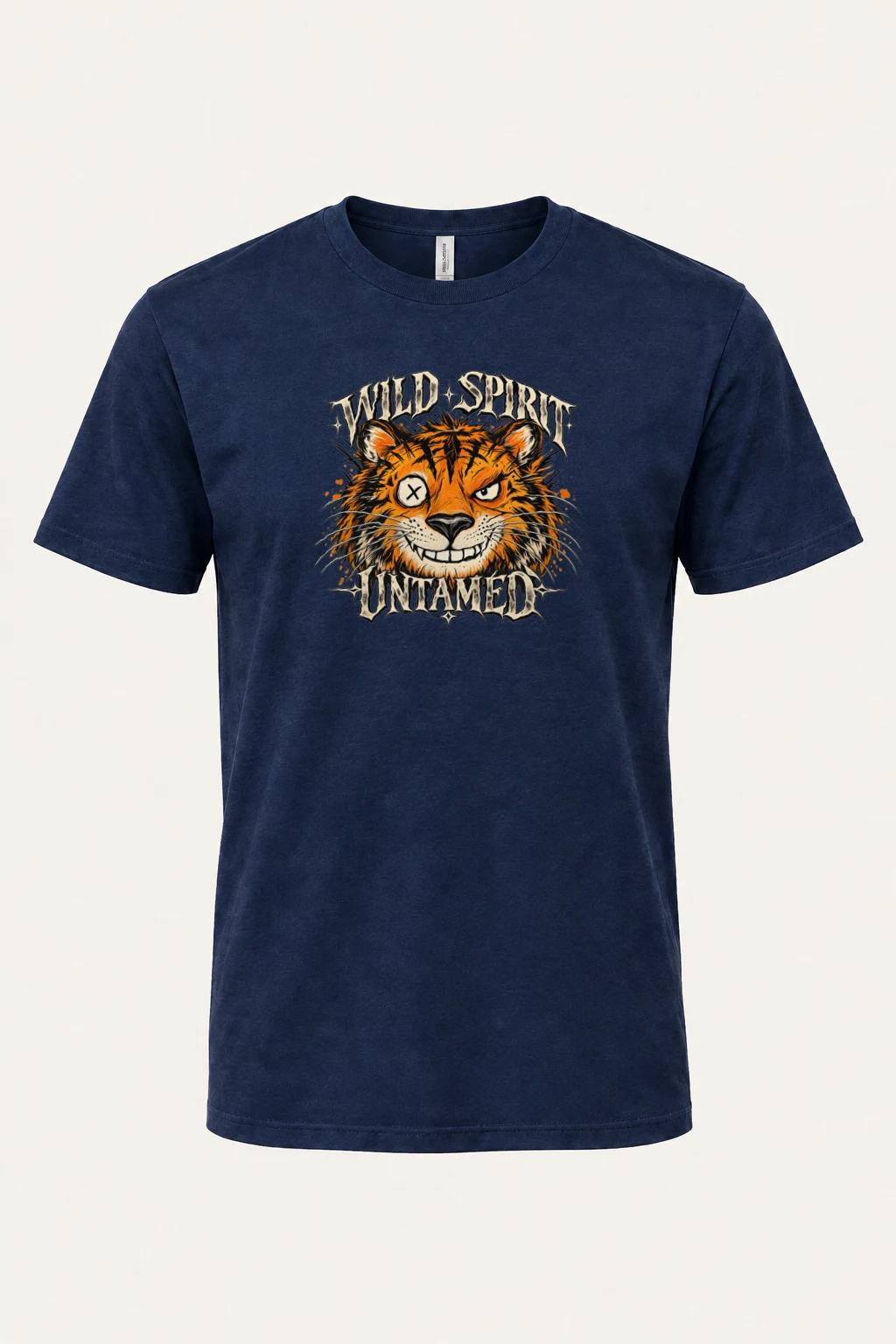 "Wild Spirit Untamed" Heavyweight Unisex Crewneck T-shirt | Gildan 5000