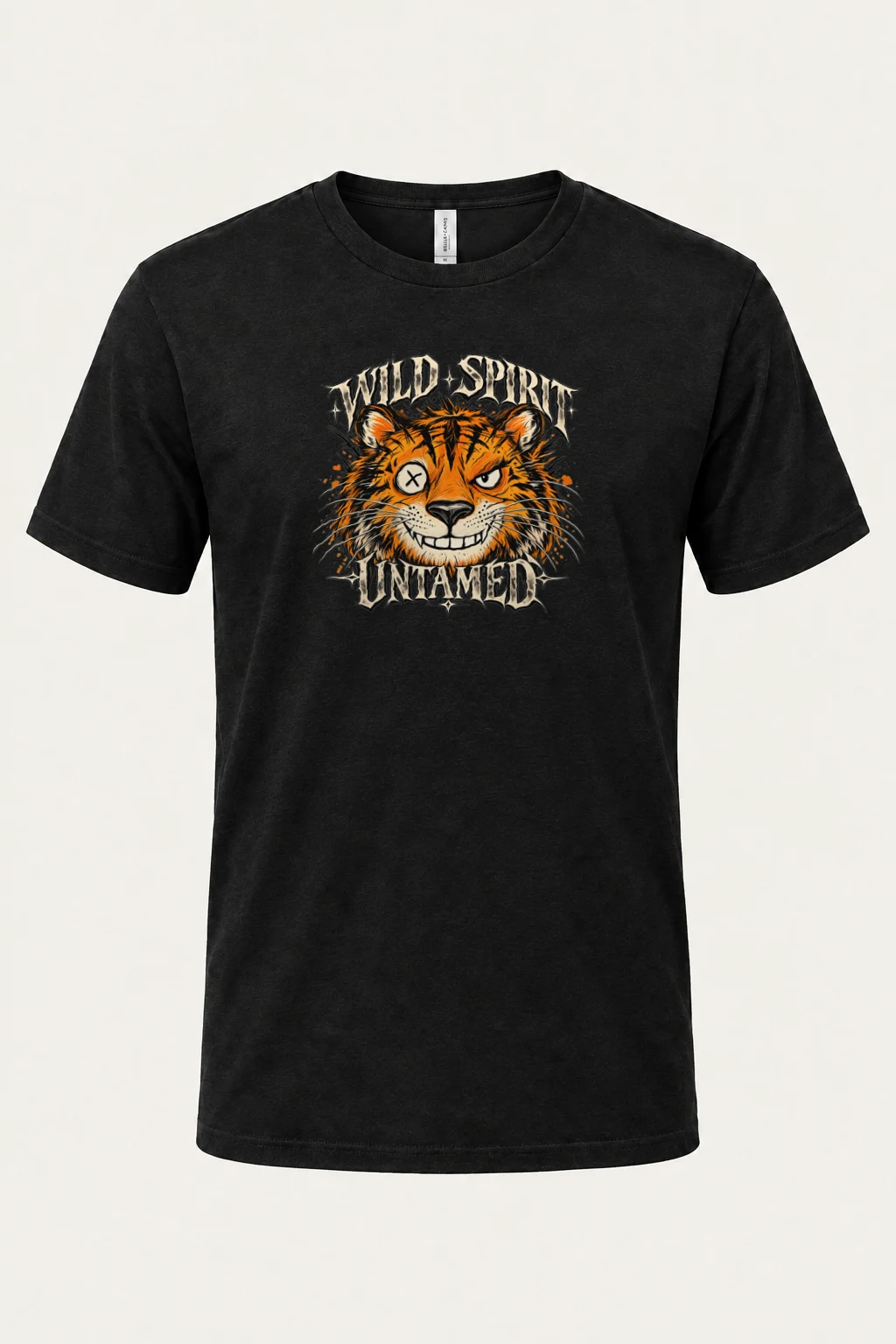 "Wild Spirit Untamed" Heavyweight Unisex Crewneck T-shirt | Gildan 5000