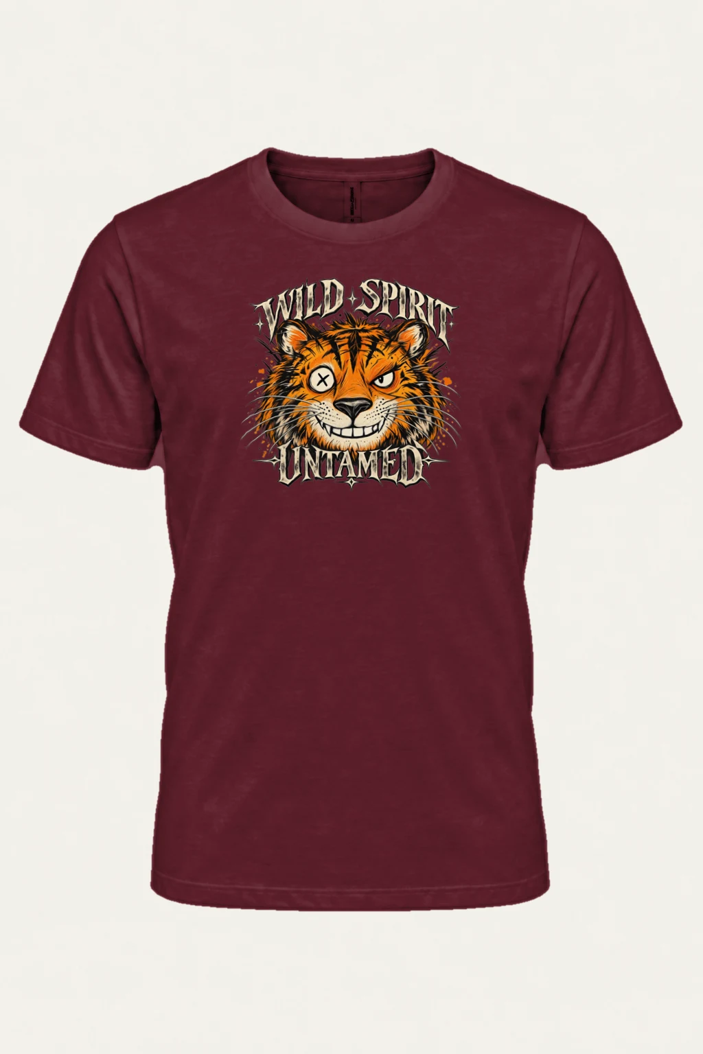 "Wild Spirit Untamed" Heavyweight Unisex Crewneck T-shirt | Gildan 5000