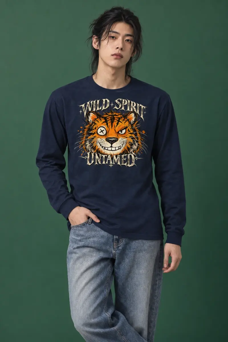 "Wild Spirit Untamed" Unisex Longsleeve T-shirt