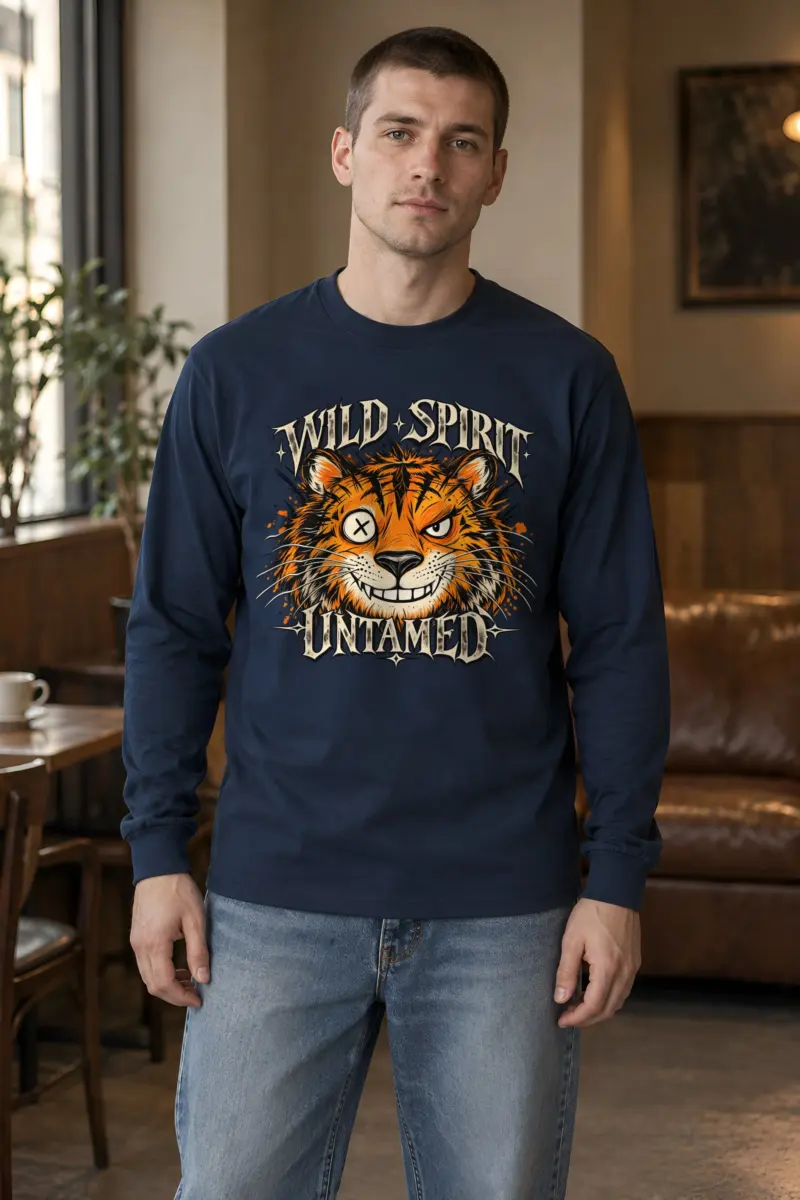 "Wild Spirit Untamed" Unisex Longsleeve T-shirt