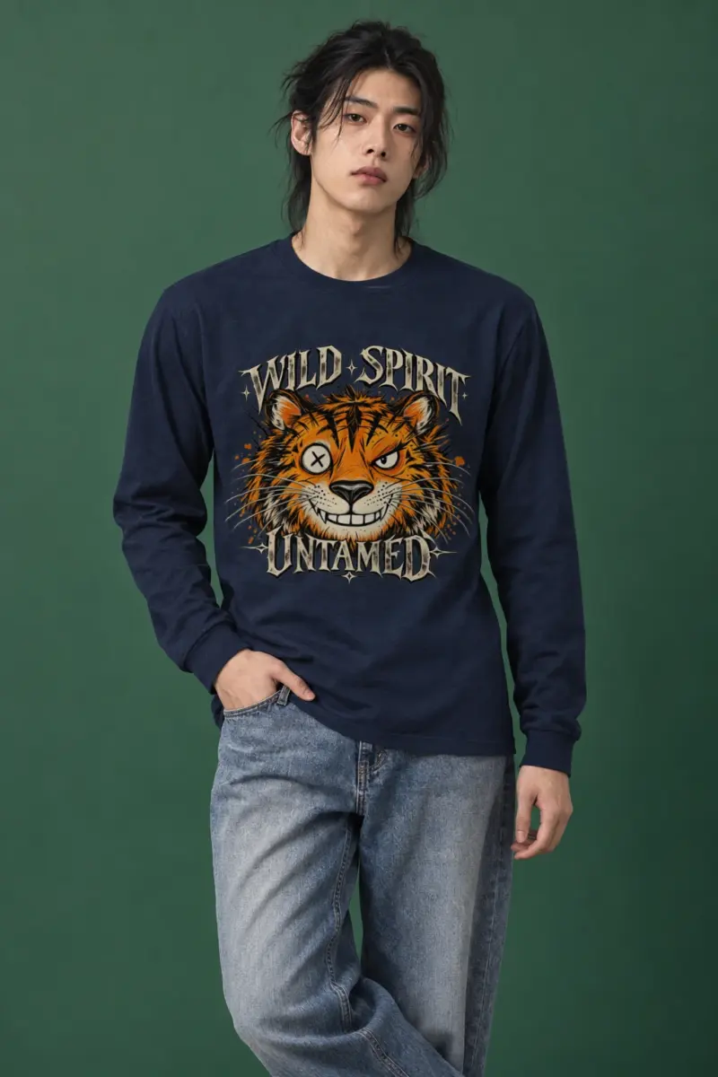 "Wild Spirit Untamed" Unisex Longsleeve T-shirt