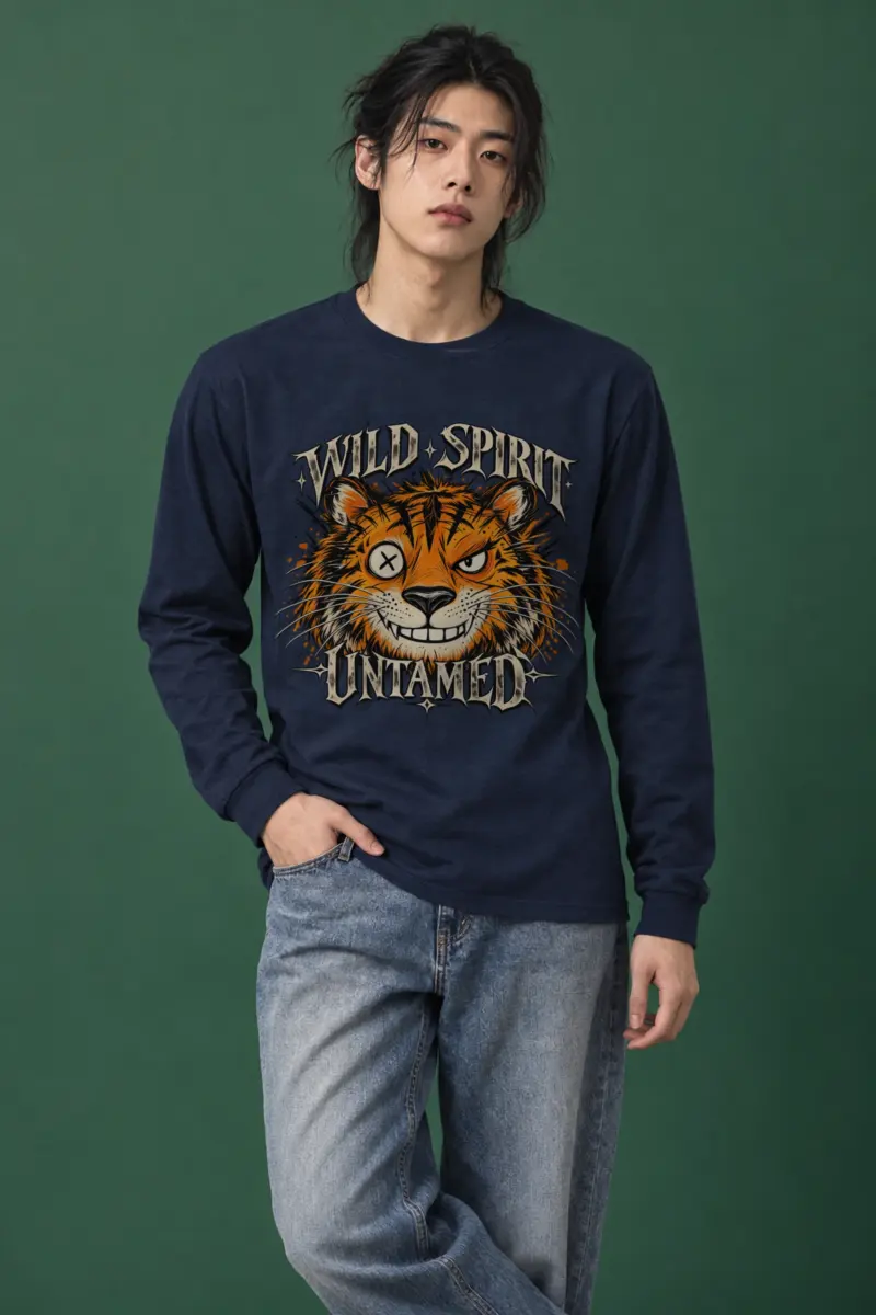 "Wild Spirit Untamed" Unisex Longsleeve T-shirt