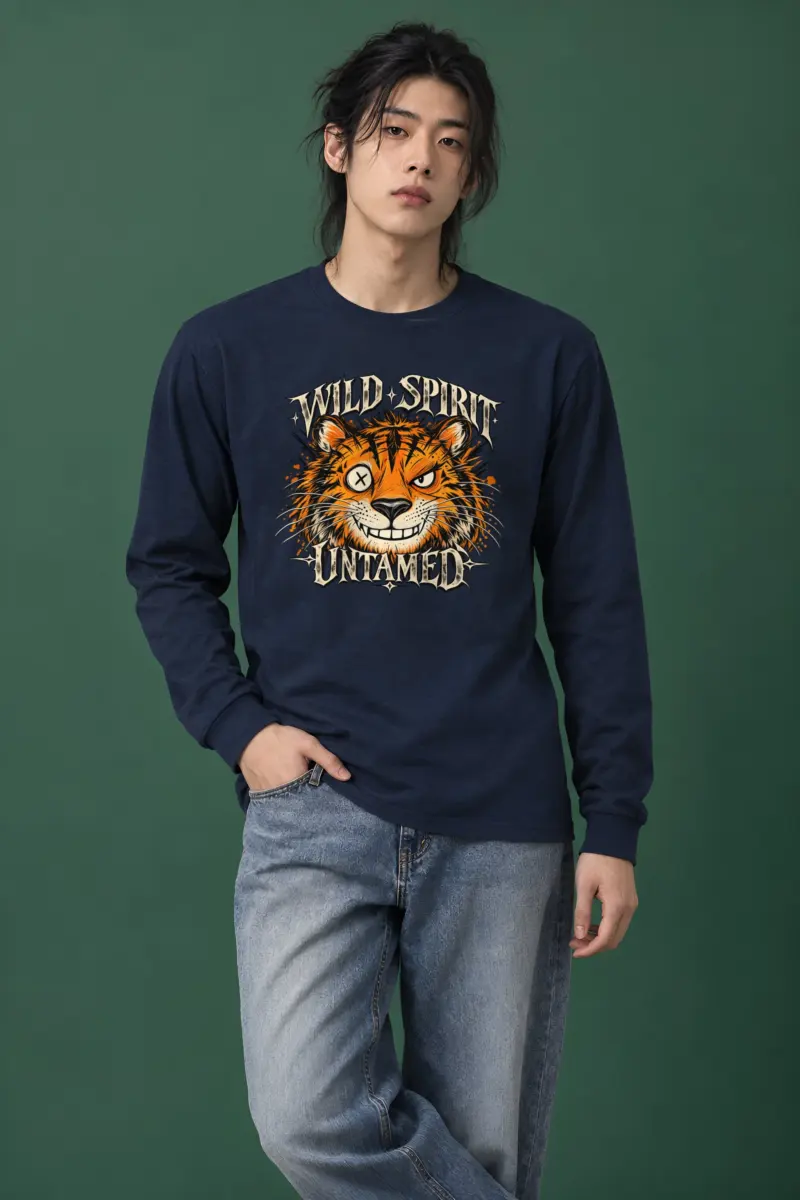 "Wild Spirit Untamed" Unisex Longsleeve T-shirt