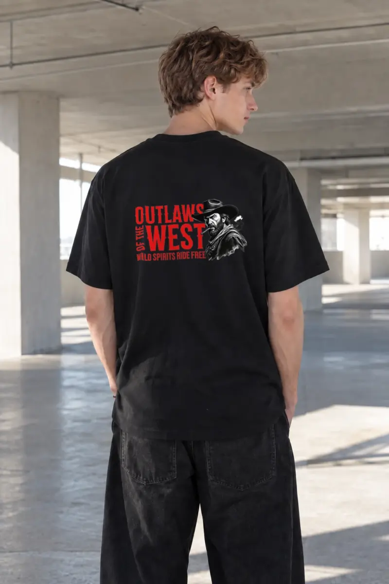 “Wild Spirits” Heavyweight Unisex Crewneck T-shirt | Gildan 5000