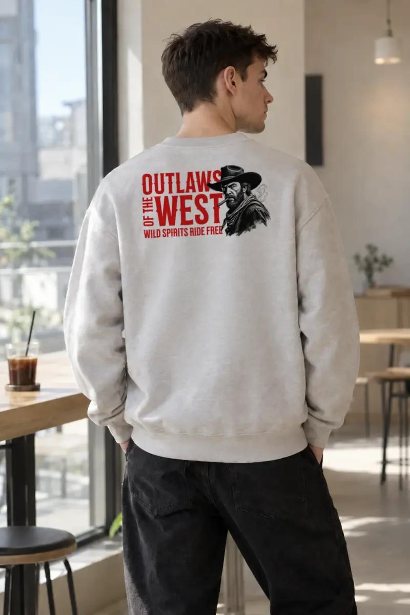 "Wild Spirits Ride Free" Heavy Blend Unisex Crewneck Sweatshirt | Gildan 18000