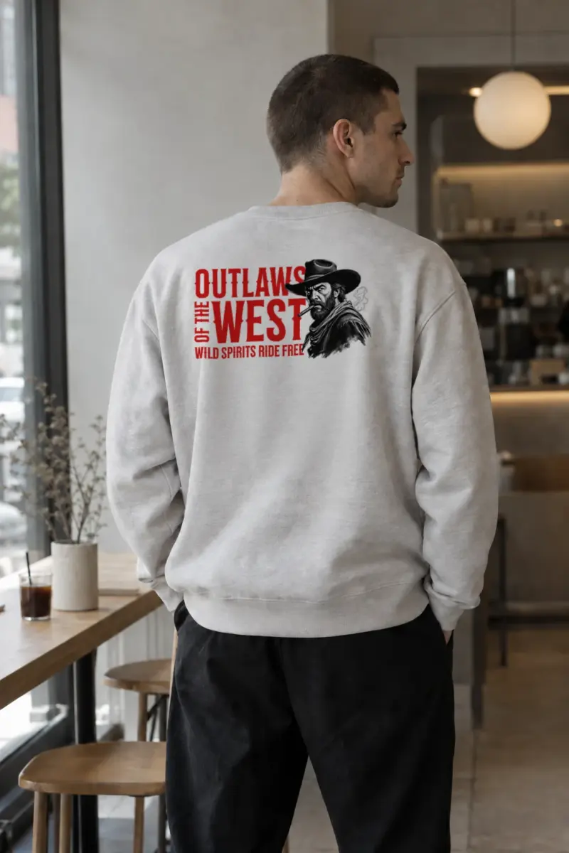 "Wild Spirits Ride Free" Heavy Blend Unisex Crewneck Sweatshirt | Gildan 18000