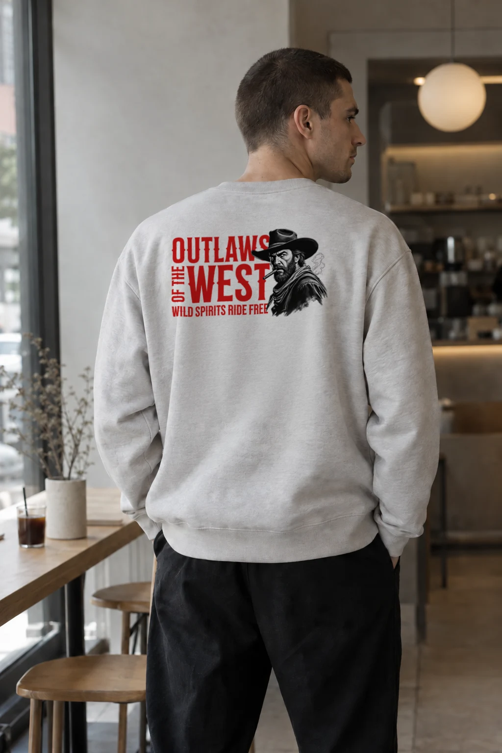 "Wild Spirits Ride Free" Heavy Blend Unisex Crewneck Sweatshirt | Gildan 18000