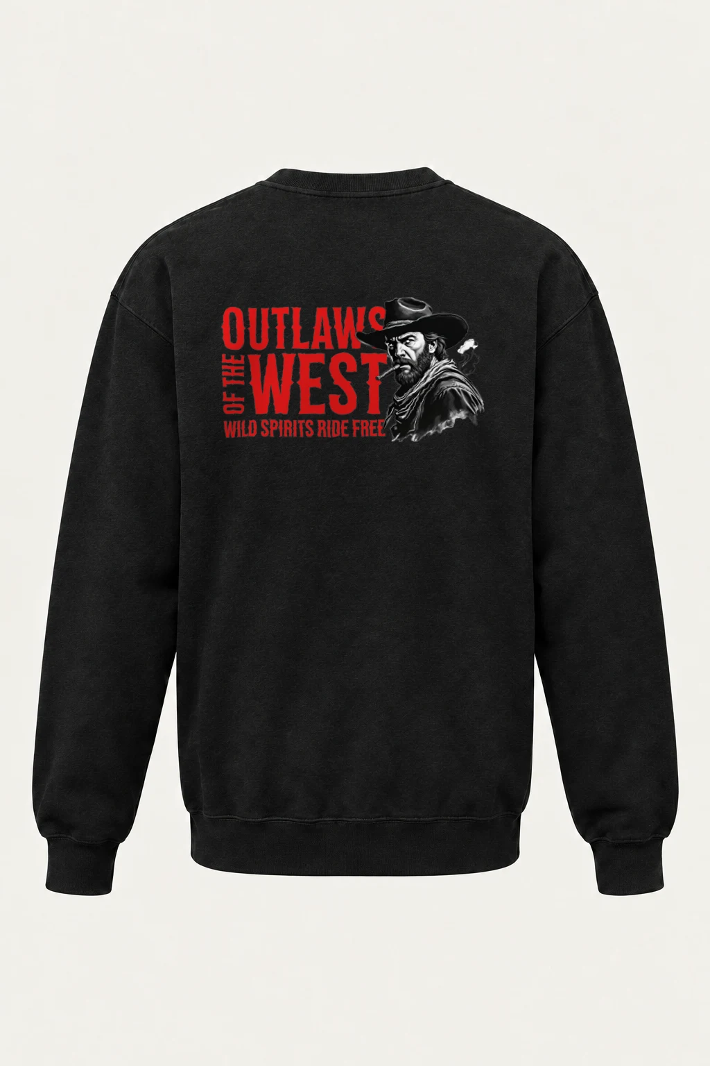 "Wild Spirits Ride Free" Heavy Blend Unisex Crewneck Sweatshirt | Gildan 18000