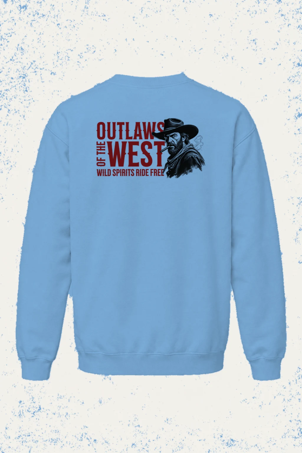"Wild Spirits Ride Free" Heavy Blend Unisex Crewneck Sweatshirt | Gildan 18000