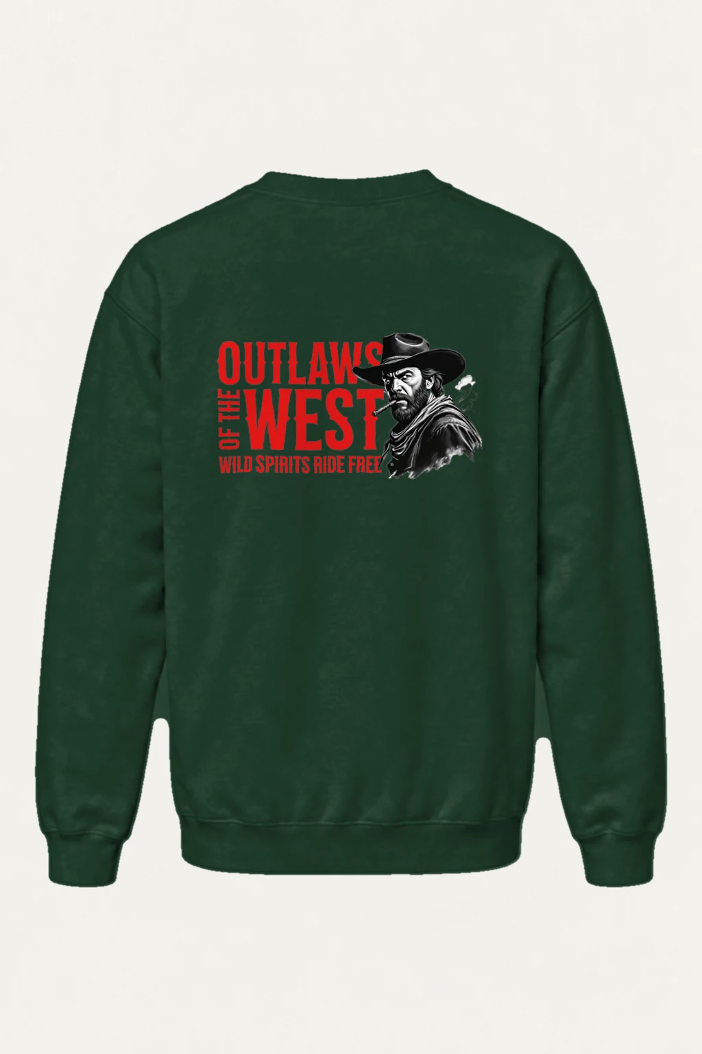 "Wild Spirits Ride Free" Heavy Blend Unisex Crewneck Sweatshirt | Gildan 18000