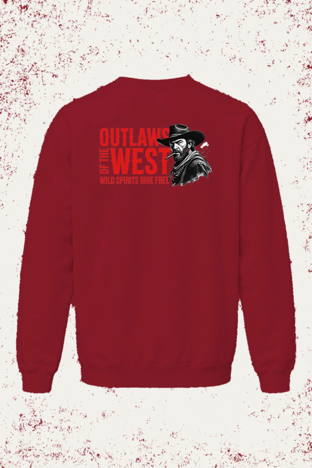 "Wild Spirits Ride Free" Heavy Blend Unisex Crewneck Sweatshirt | Gildan 18000