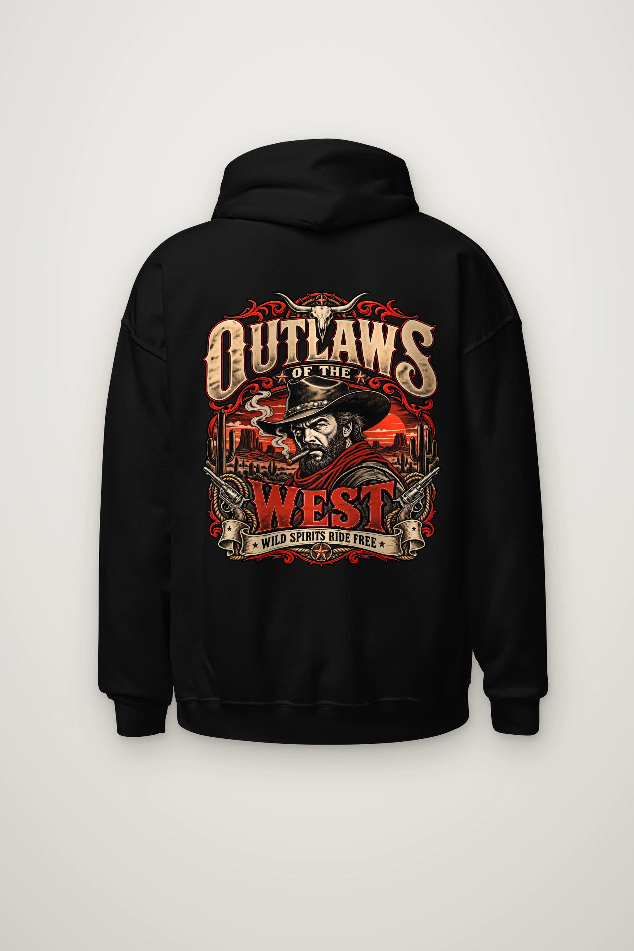 "Wild Spirits Ride Free" Heavy Blend Unisex Pullover Hoodie