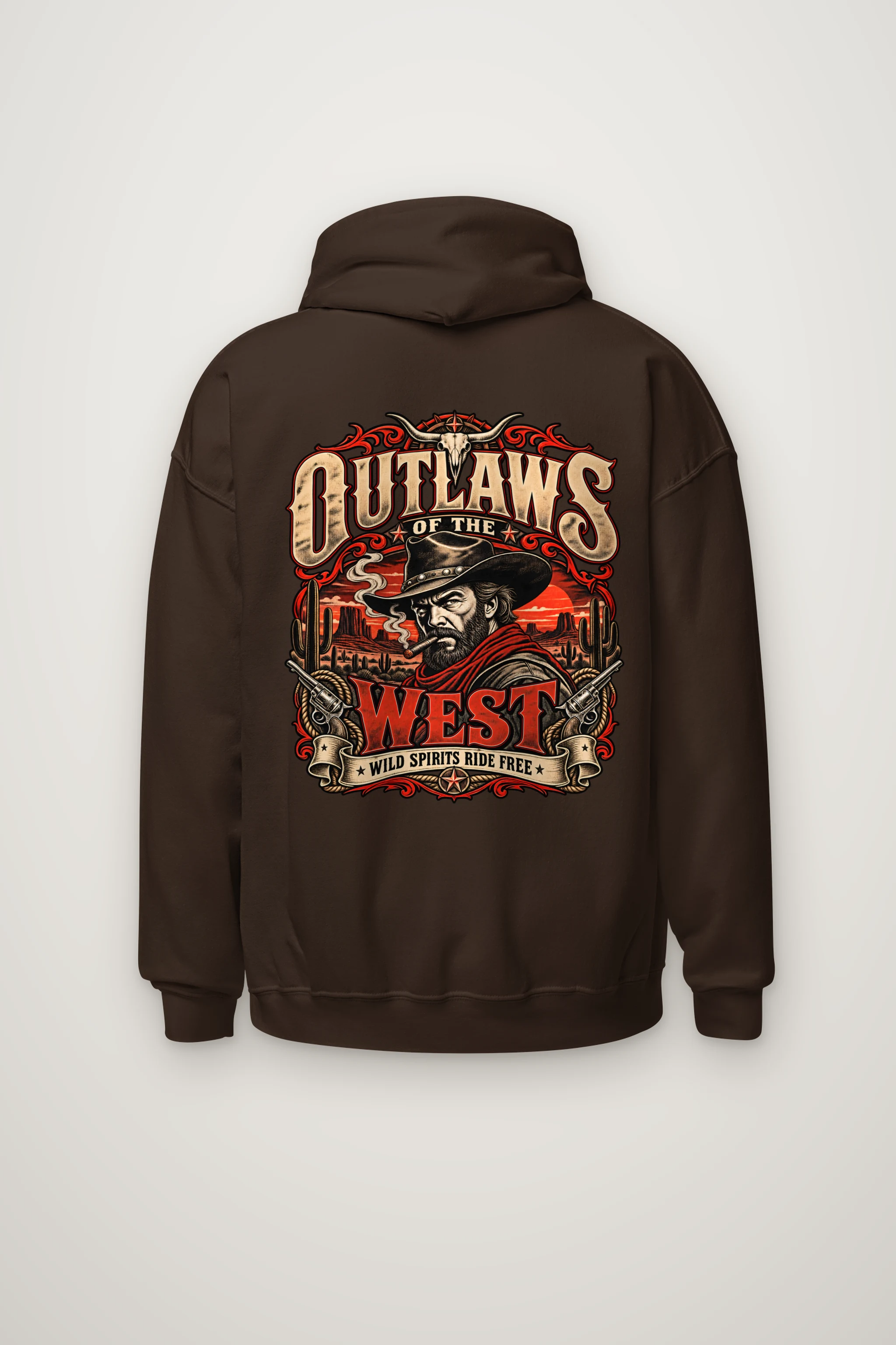 "Wild Spirits Ride Free" Heavy Blend Unisex Pullover Hoodie