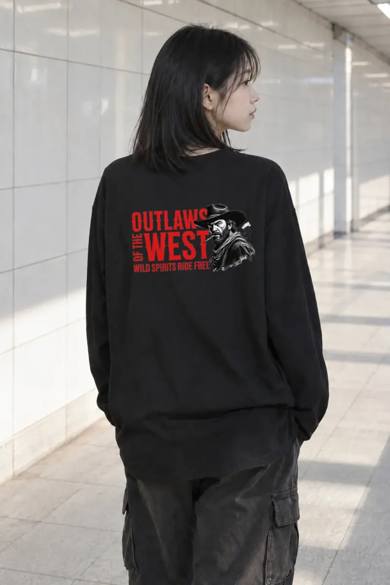 “Wild Spirits Ride Free” Unisex Longsleeve T-shirt | Gildan 2400