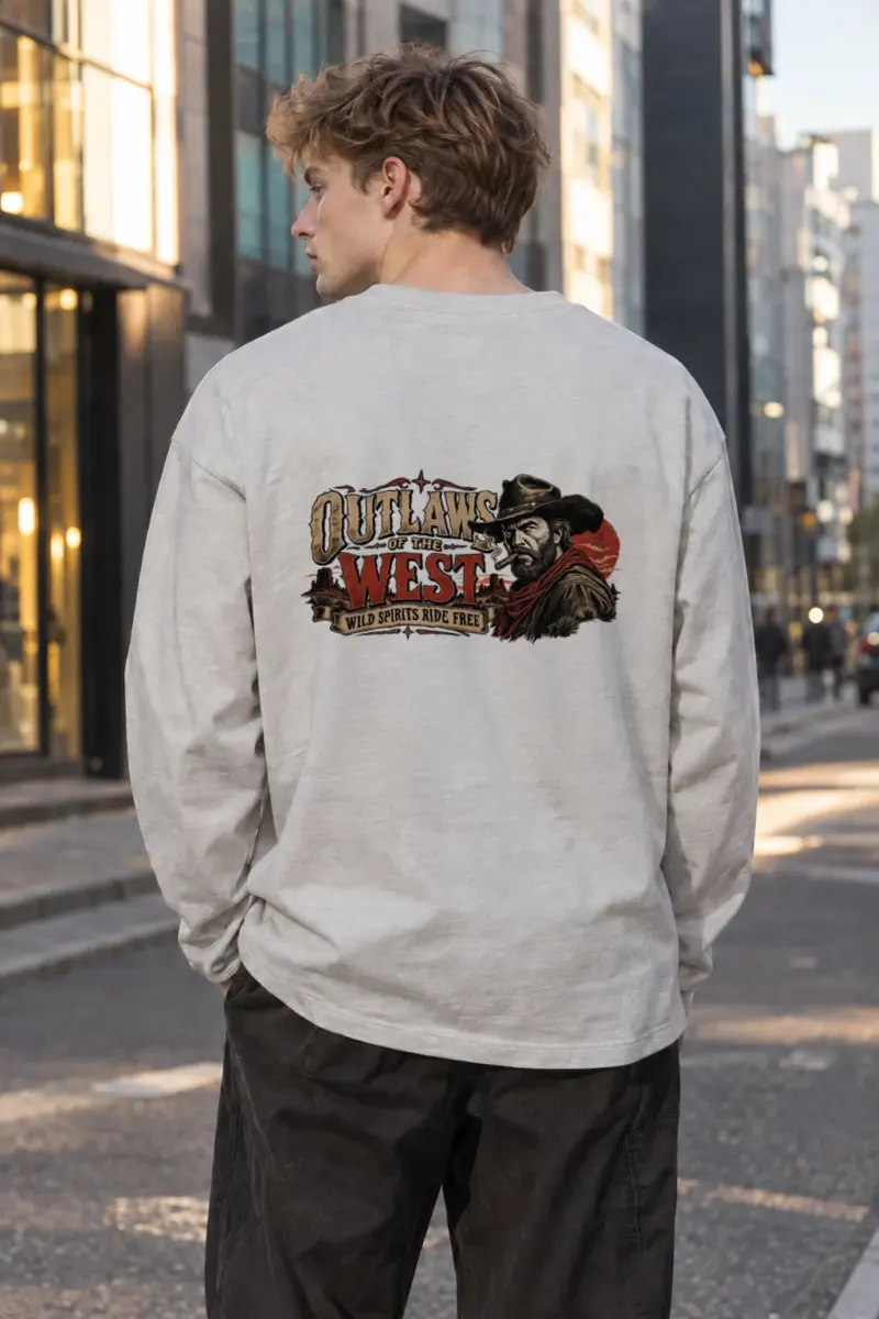 "Wild Spirits Ride Free" Unisex Longsleeve T-shirt | Gildan 2400