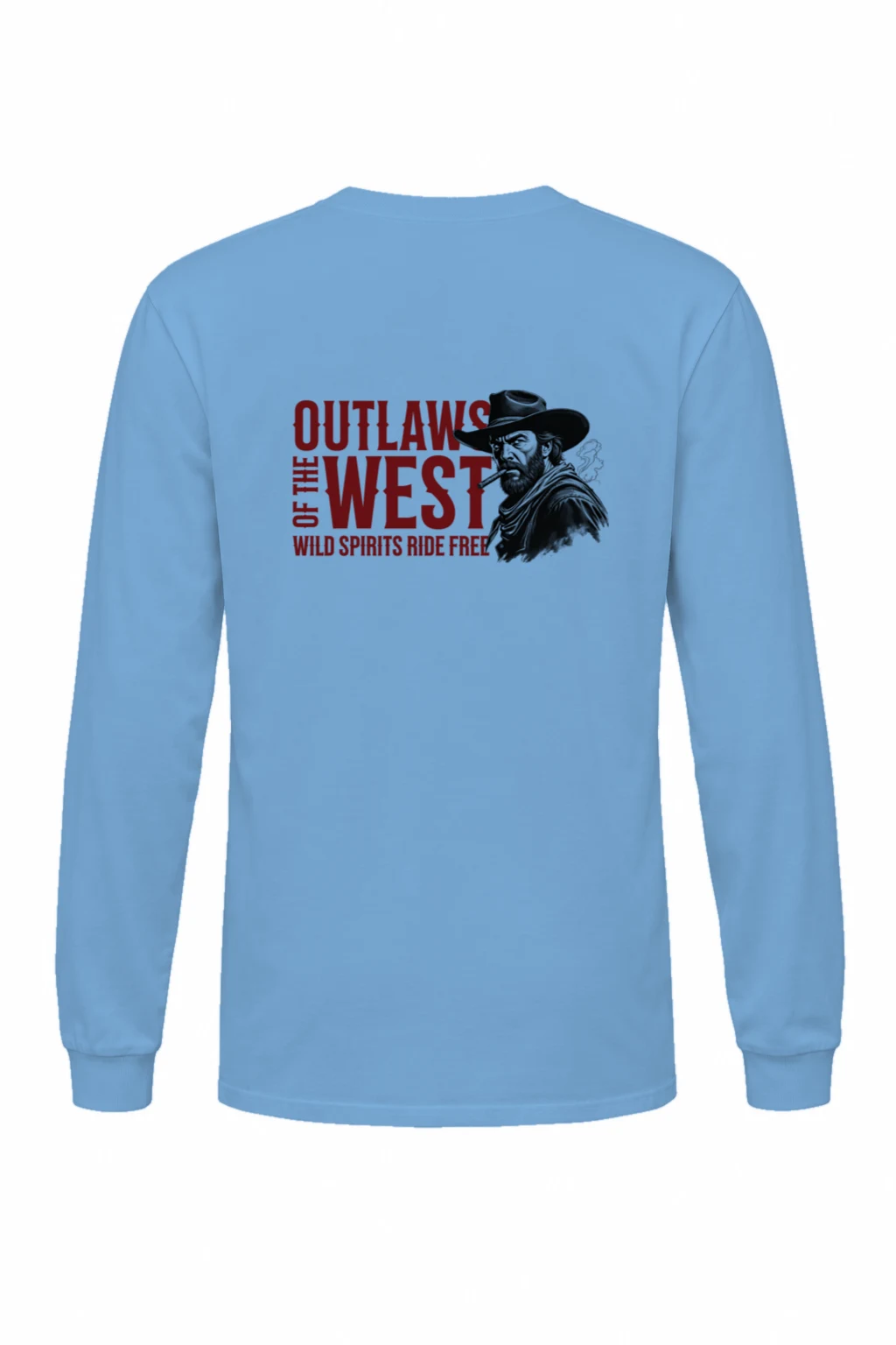 "Wild Spirits Ride Free" Unisex Longsleeve T-shirt | Gildan 2400