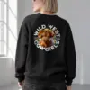 "Wild West Cowgirl" Heavy Blend Unisex Crewneck Sweatshirt | Gildan 18000