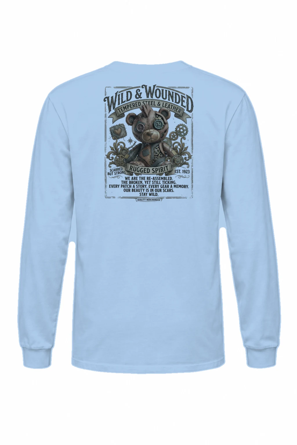 "Wild & Wounded" Unisex Longsleeve T-shirt | Gildan 2400