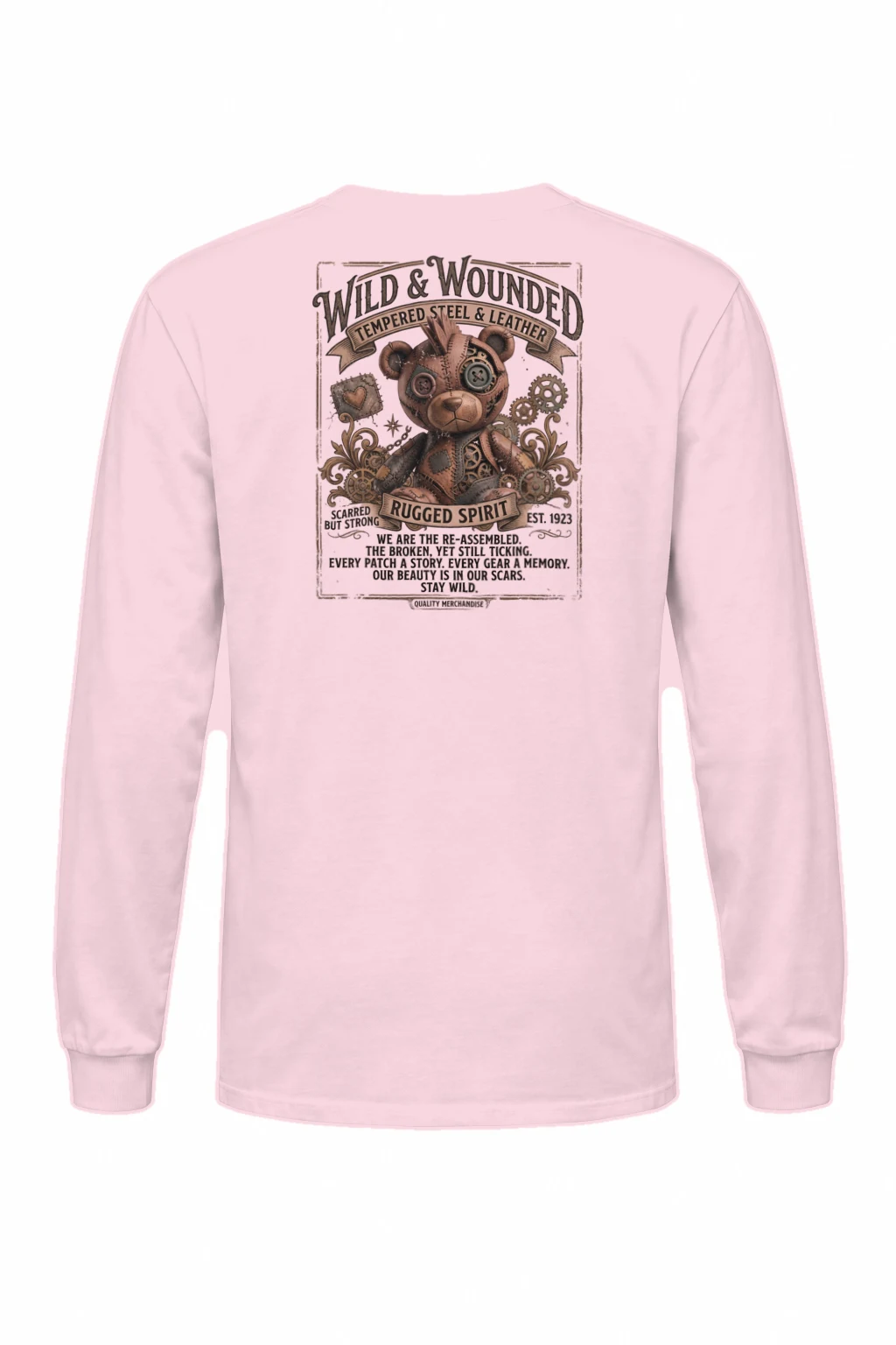 "Wild & Wounded" Unisex Longsleeve T-shirt | Gildan 2400