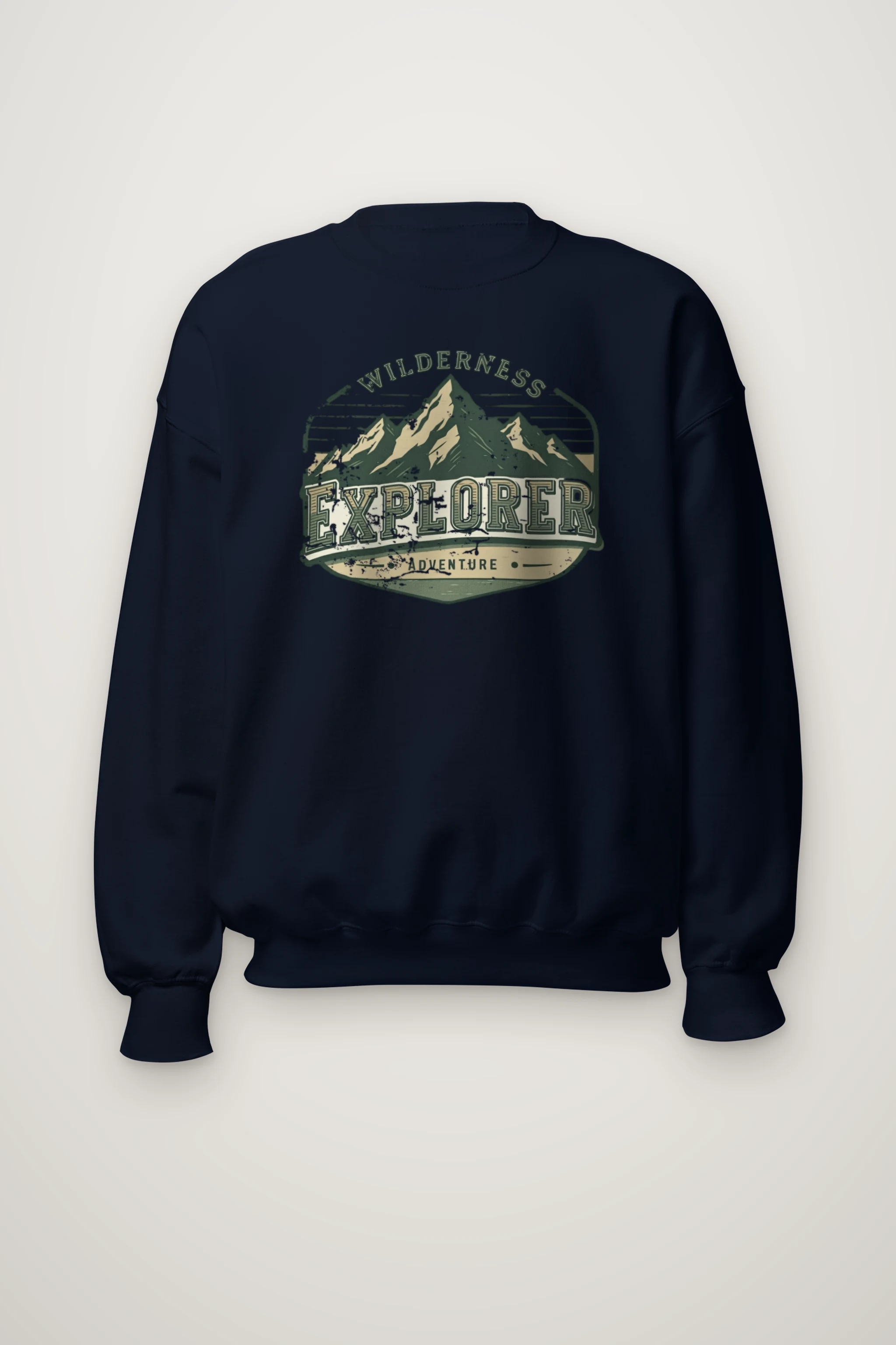 "Wilderness Explorer" Heavy Blend Unisex Crewneck Sweatshirt
