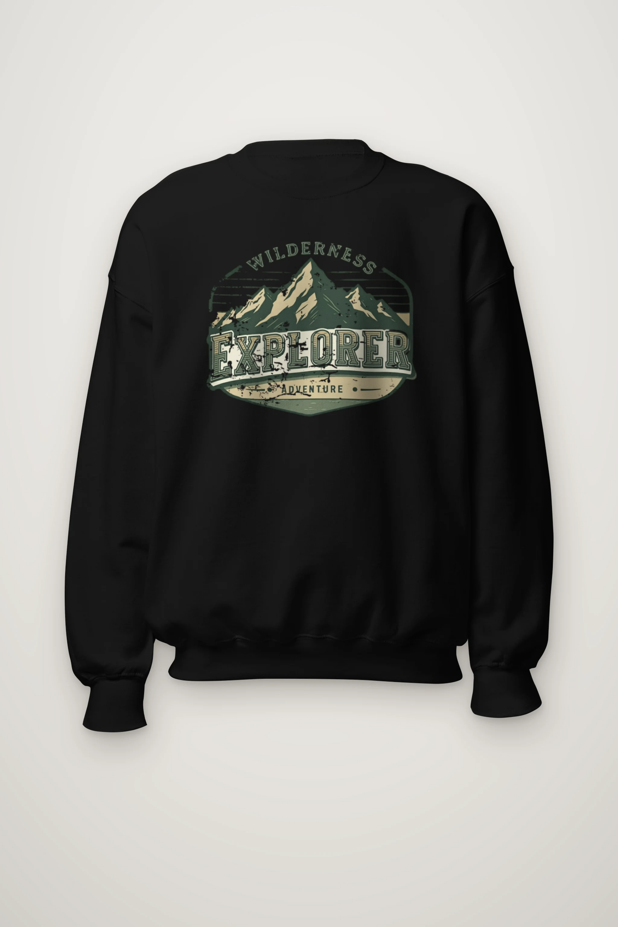 "Wilderness Explorer" Heavy Blend Unisex Crewneck Sweatshirt