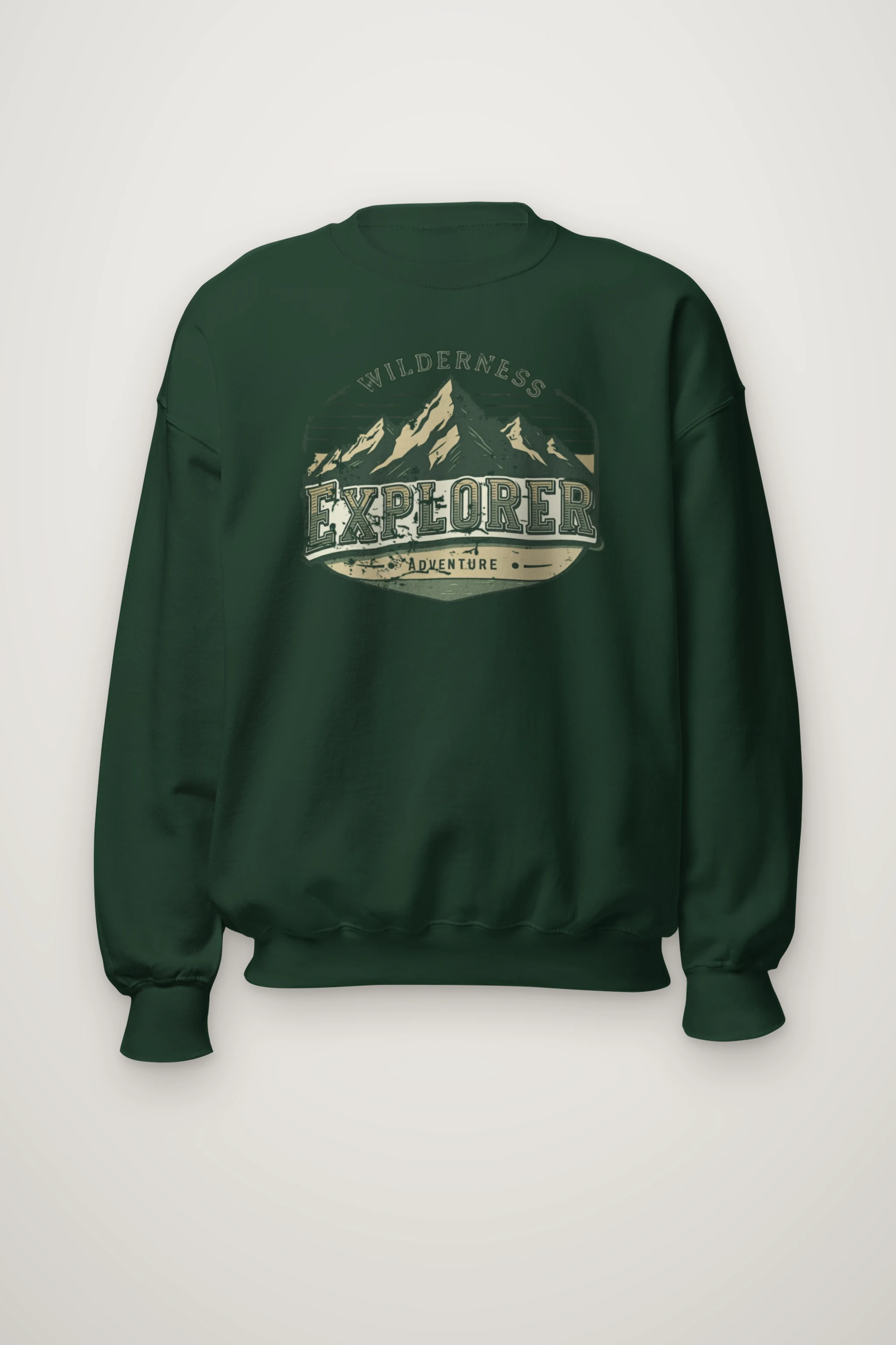 "Wilderness Explorer" Heavy Blend Unisex Crewneck Sweatshirt