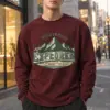 "Wilderness Explorer" Unisex Longsleeve T-shirt | Gildan 2400