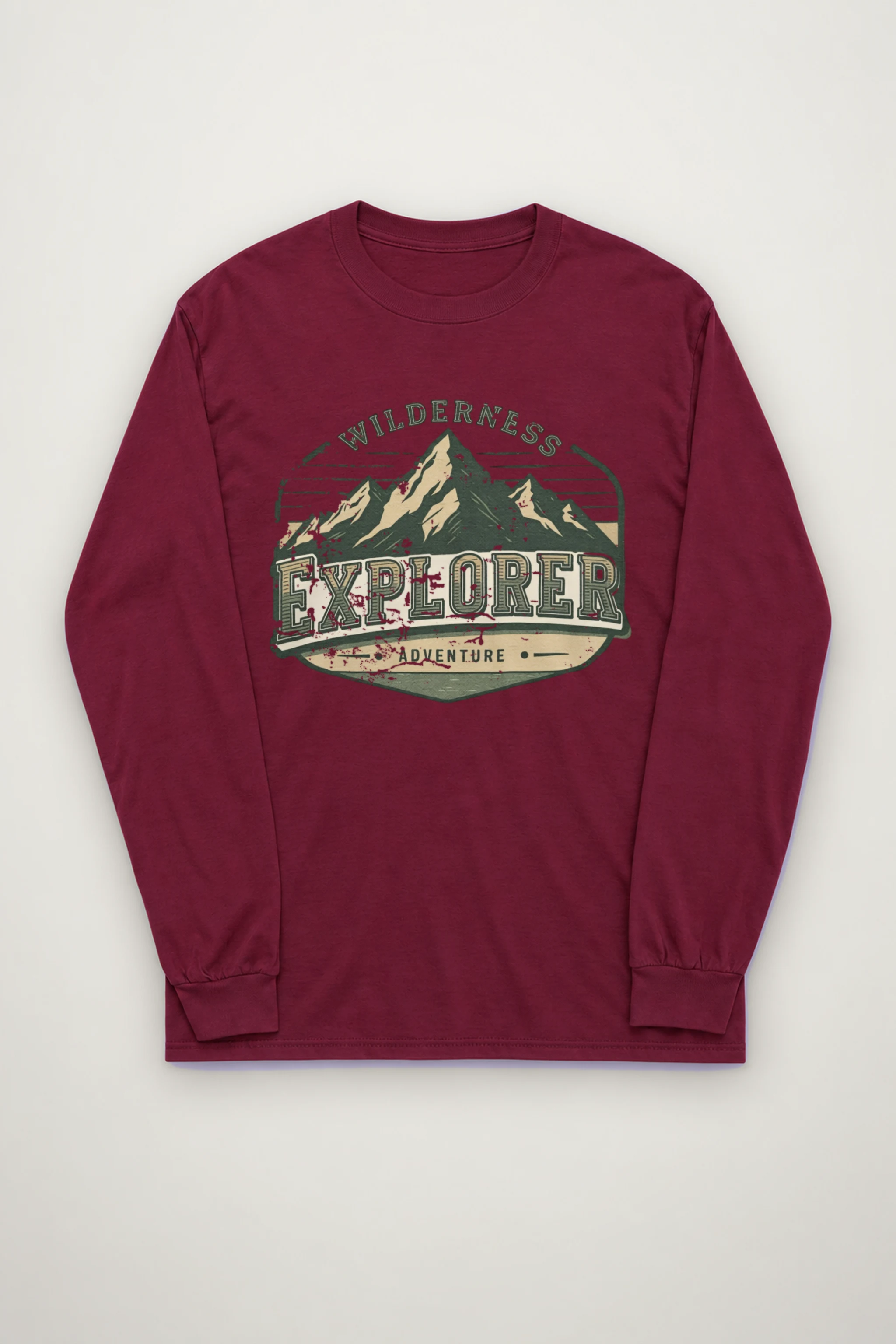 "Wilderness Explorer" Unisex Longsleeve T-shirt