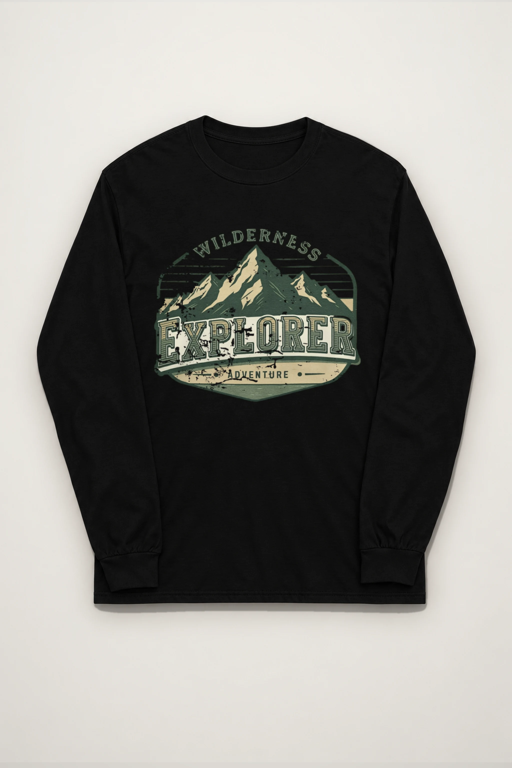 "Wilderness Explorer" Unisex Longsleeve T-shirt