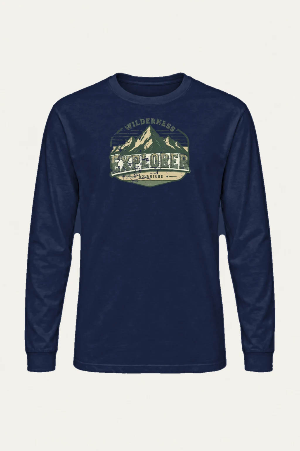 "Wilderness Explorer" Unisex Longsleeve T-shirt | Gildan 2400
