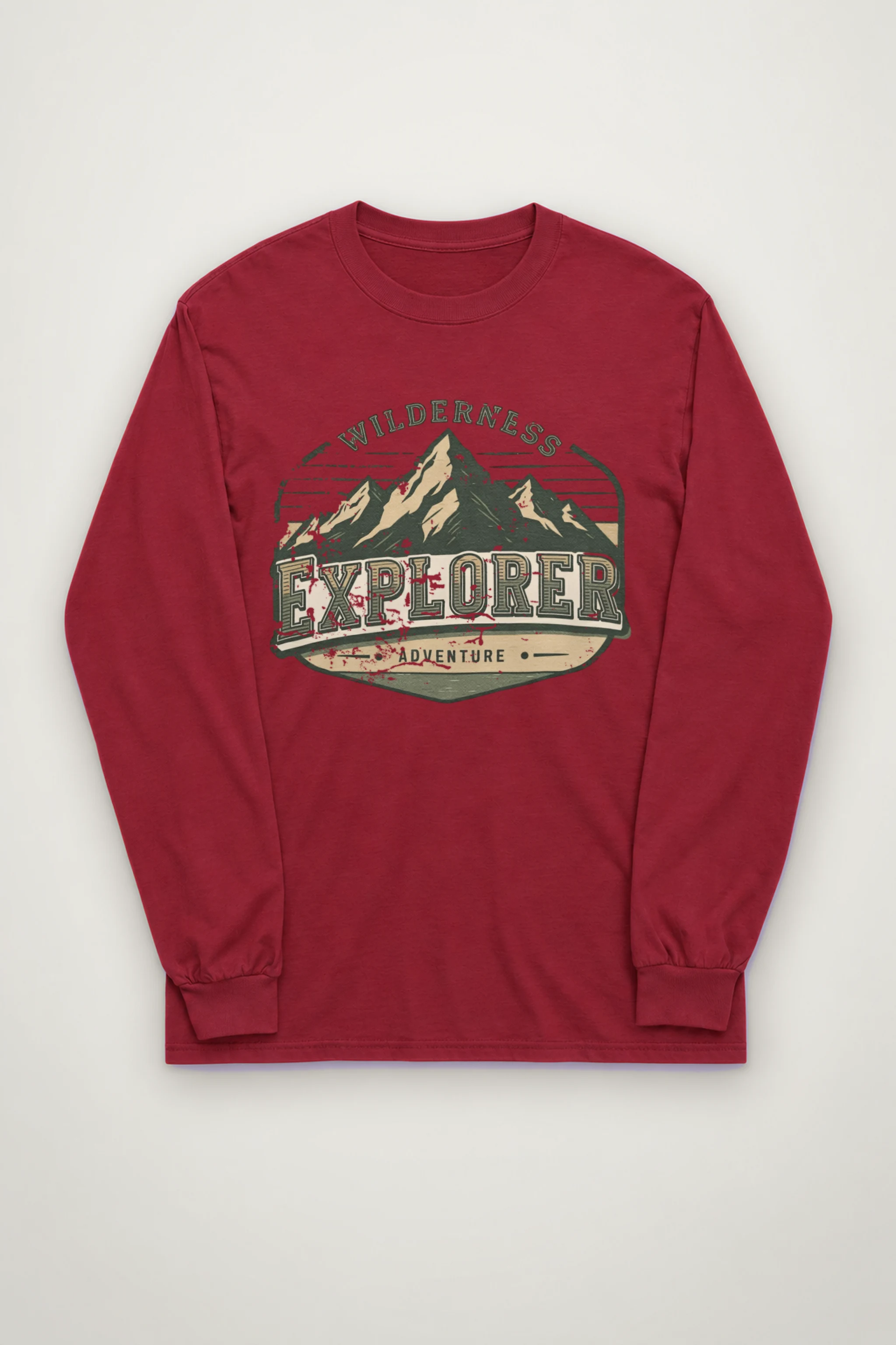 "Wilderness Explorer" Unisex Longsleeve T-shirt